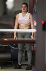 ARIEL WINTER Working Out at a Gym in Los Angeles 10/23/2017