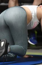 ARIEL WINTER Working Out at a Gym in Los Angeles 10/23/2017