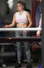 ARIEL WINTER Working Out at a Gym in Los Angeles 10/23/2017