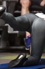 ARIEL WINTER Working Out at a Gym in Los Angeles 10/23/2017