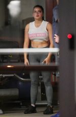 ARIEL WINTER Working Out at a Gym in Los Angeles 10/23/2017