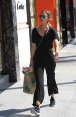 ARIELLE KEBBEL Out Shopping Flowers in Beverly Hills 10/13/2017