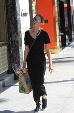 ARIELLE KEBBEL Out Shopping Flowers in Beverly Hills 10/13/2017
