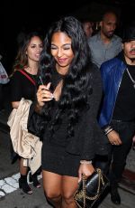 ASHANTI Leaves 1Oak Nightclub in West Hollywood 10/20/2017