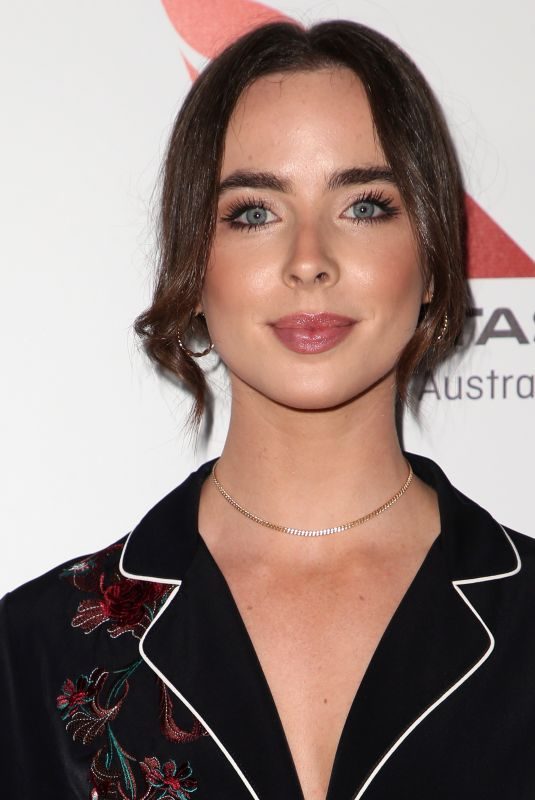 ASHLEIGH BREWER at 6th Annual Australians in Film Award and Benefit Dinner in Los Angeles 10/18/2017