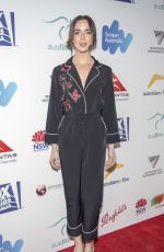 ASHLEIGH BREWER at 6th Annual Australians in Film Award and Benefit Dinner in Los Angeles 10/18/2017