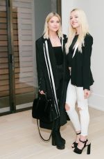 ASHLEY BENSON and BRIA VINAITE at LA Ligne x Cuyana Collaboration Celebration in New York 10/18/2017