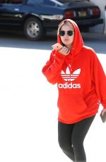 ASHLEY BENSON Out and About in Los Feliz 10/04/2017