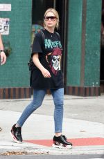 ASHLEY BENSON Out and About in New York 10/15/2017