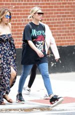 ASHLEY BENSON Out and About in New York 10/15/2017