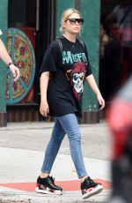 ASHLEY BENSON Out and About in New York 10/15/2017