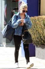 ASHLEY BENSON Out Shopping in Beverly Hills 10/09/2017