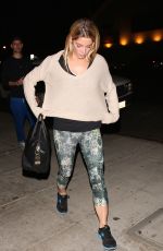 ASHLEY GREENE Out for Dinner at Matsuhisa in Los Angeles 10/09/2017