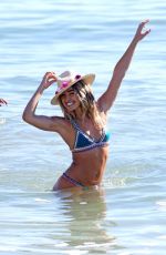 ASHLEY HART in Bikini at a Beach in Malibu 10/26/2017