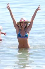 ASHLEY HART in Bikini at a Beach in Malibu 10/26/2017