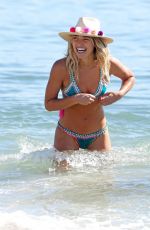 ASHLEY HART in Bikini at a Beach in Malibu 10/26/2017
