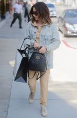 ASHLEY Out Shopping in Beverly Hills 10/12/2017