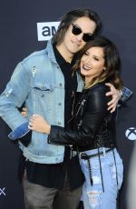 ASHLEY TISDALE at The Walking Dead, Season 8 Premiere in Los Angeles 10/22/2017