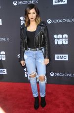 ASHLEY TISDALE at The Walking Dead, Season 8 Premiere in Los Angeles 10/22/2017