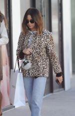ASHLEY TISDALE Shopping at Revolve Store in West Hollywood 10/11/2017