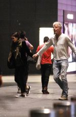 ASIA ARGENTO and Anthony Bourdain Out and About in New York 10/10/2017