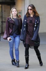 AUBREY PLAZA at BBC Radio One in London 10/08/2017