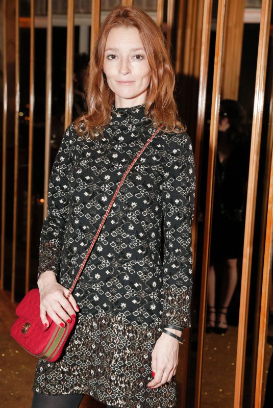 AUDREY MARNAY at V Magazine Dinner in Honor of Karl Lagerfeld in New York 10/23/2017