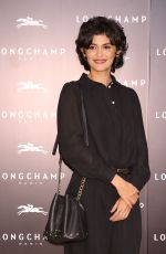 AUDREY TAUTOU at Longchamp LA Maison Omotesando Store Opening in Tokyo 10/19/2017