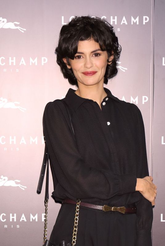 AUDREY TAUTOU at Longchamp LA Maison Omotesando Store Opening in Tokyo 10/19/2017