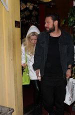 AVRIL LAVIGNE and Jonathan Reuven Out for Dinner in West Hollywood 10/16/2017