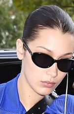 BELLA HADID Heading to a Photoshoot in Paris 10/03/2017