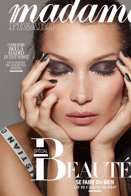 BELLA HADID in Madame Figaro Magazine, October 2017 Issue