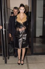 BELLA HADID Leaves Gigi