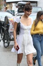 BELLA HADID Out and About in New York 10/09/2017