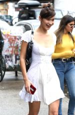 BELLA HADID Out and About in New York 10/09/2017