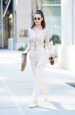 BELLA HADID Out and About in New York 10/21/2017