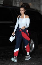 BELLA HADID Out and About in New York 10/24/2017