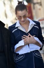 BELLA HADID Out and About in Rome 10/26/2017