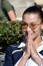 BELLA HADID Out and About in Rome 10/26/2017