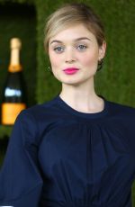 BELLA HEATHCOTE at 8th Annual Veuve Clicquot Polo Classic in Los Angeles 10/14/2017