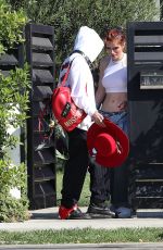 BELLA THORNE and Mod Sun Leaves a Studio in Los Angeles 10/18/2017