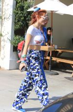 BELLA THORNE and Mod Sun Out for Lunch in Studi City 10/19/2017
