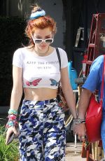 BELLA THORNE and Mod Sun Out for Lunch in Studi City 10/19/2017