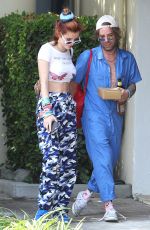 BELLA THORNE and Mod Sun Out for Lunch in Studi City 10/19/2017