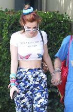 BELLA THORNE and Mod Sun Out for Lunch in Studi City 10/19/2017