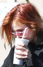 BELLA THORNE Leaves Rejuvenate Medical Spa in Encino 10/12/2017