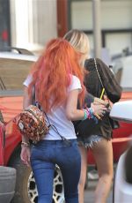 BELLA THORNE Out and About in Los Angeles 10/02/2017