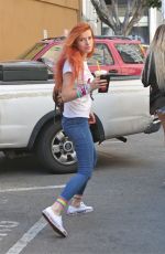 BELLA THORNE Out and About in Los Angeles 10/02/2017