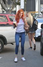 BELLA THORNE Out and About in Los Angeles 10/02/2017