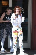 BELLA THORNE Out and About in Los Angeles 10/06/2017